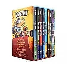 Dog Man Dav Pilkey 1~12 boxed