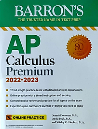 AP Calculus Premium 2022   2023