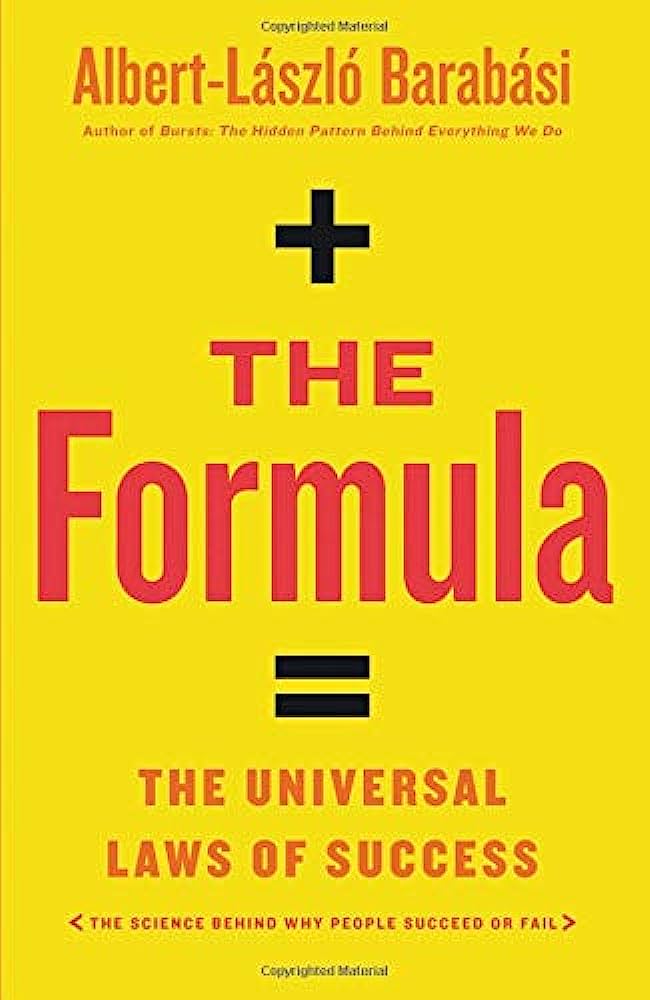 The Formula Albert Laszlo Barabasi
